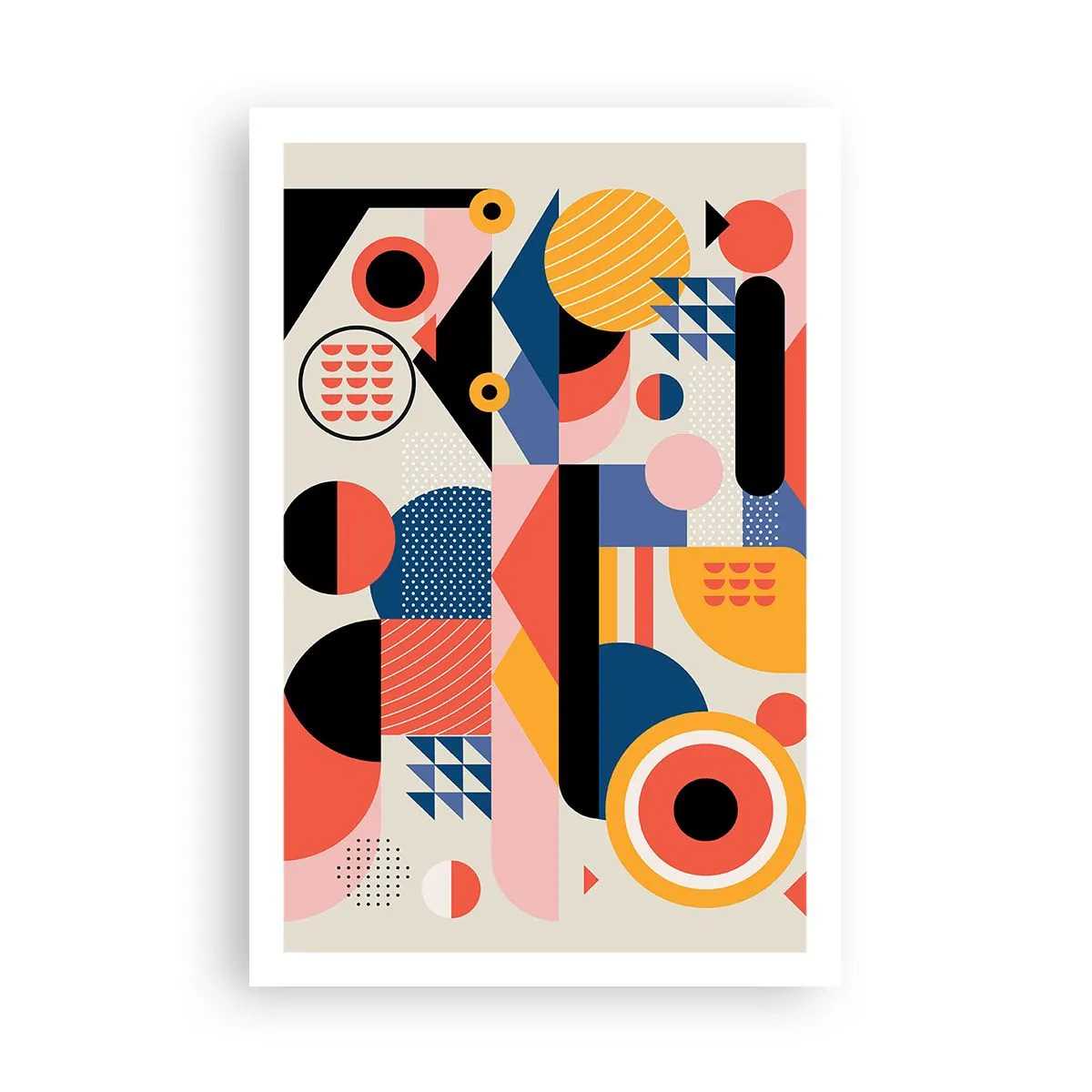 Poster - Komposition: Na, los, spiel! - 61x91 cm