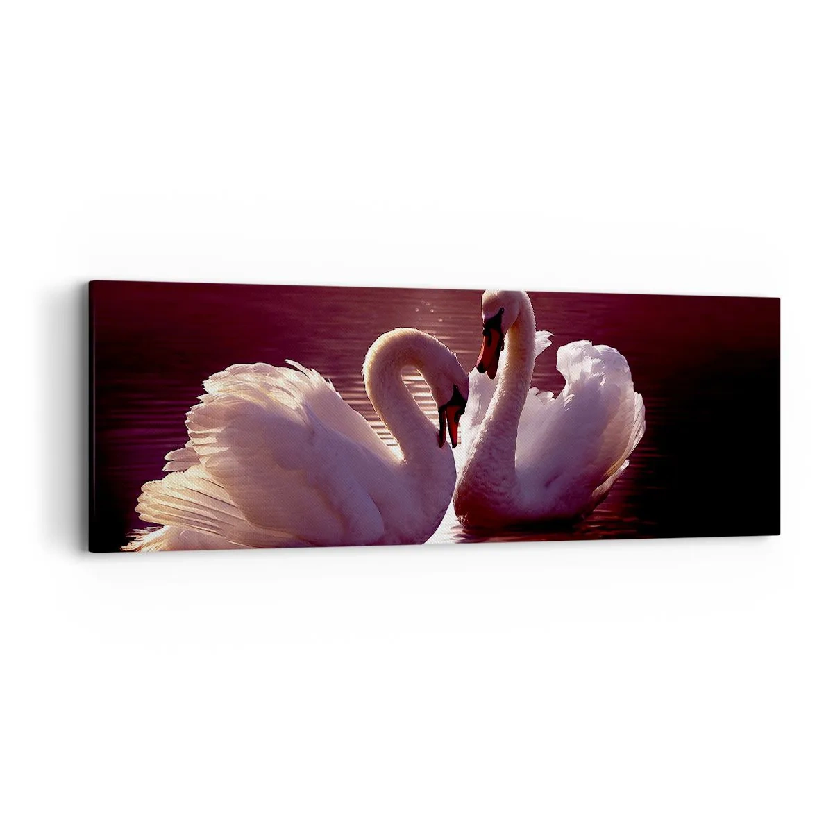 Bild auf Leinwand - Leinwandbild - Bis der Tod uns scheidet - 90x30 cm