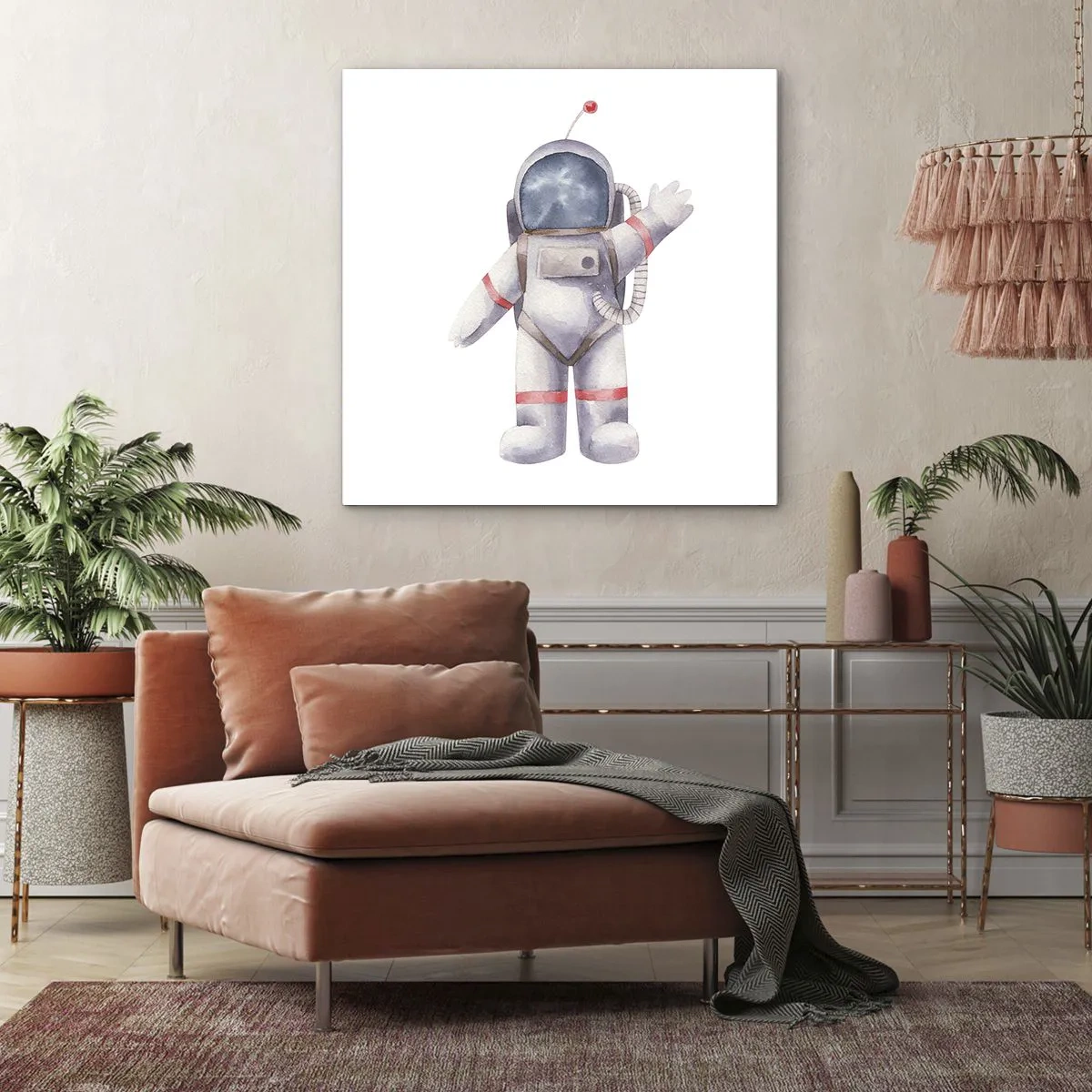 Bild auf Leinwand - Leinwandbild - Bis dann! - 70x70 cm