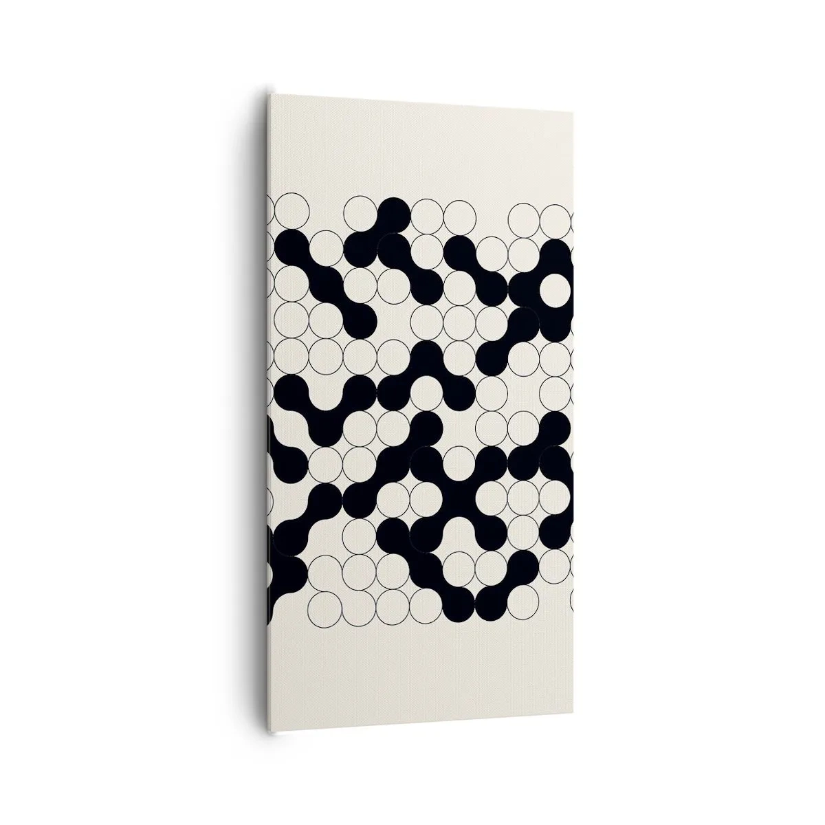 Bild auf Leinwand - Leinwandbild - Chinesisches Spiel – Variation - 65x120 cm