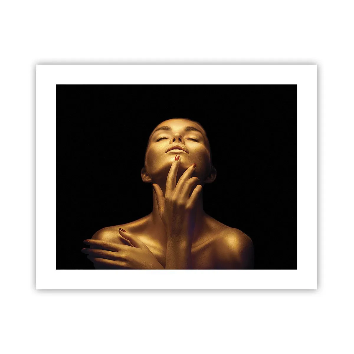 Poster - Wie goldene Seide - 50x40 cm
