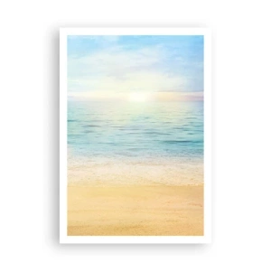 Poster - Großes Blau - 70x100 cm