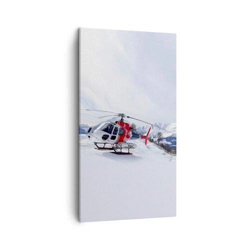 Bild auf Leinwand - Leinwandbild - Immer bereit - 45x80 cm