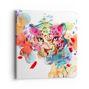 Bild auf Leinwand - Leinwandbild - Die Schöne und das Biest - 30x30 cm