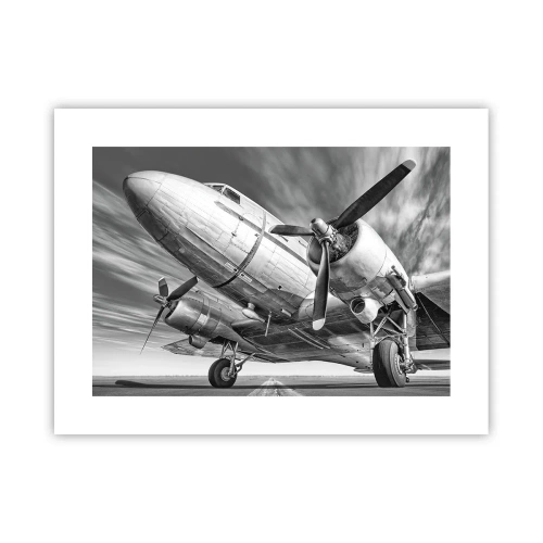 Poster - Immer flugbereit - 40x30 cm