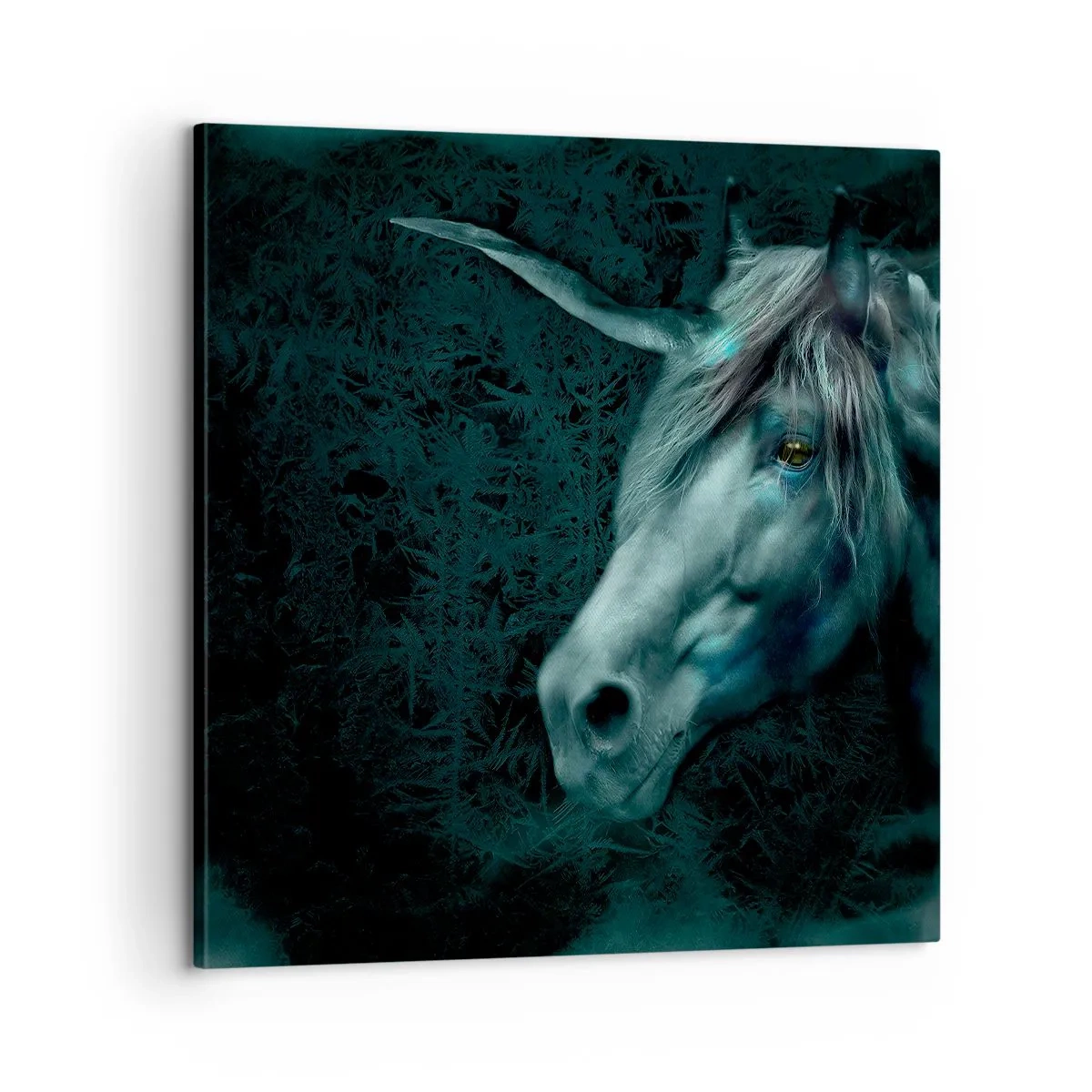 Bild auf Leinwand - Leinwandbild - In einem Märchenwald - 60x60 cm