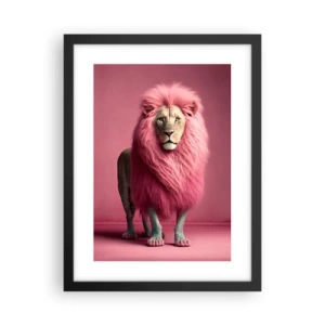 Poster in einem schwarzem Rahmen - Und du hast keine Angst mehr - 30x40 cm