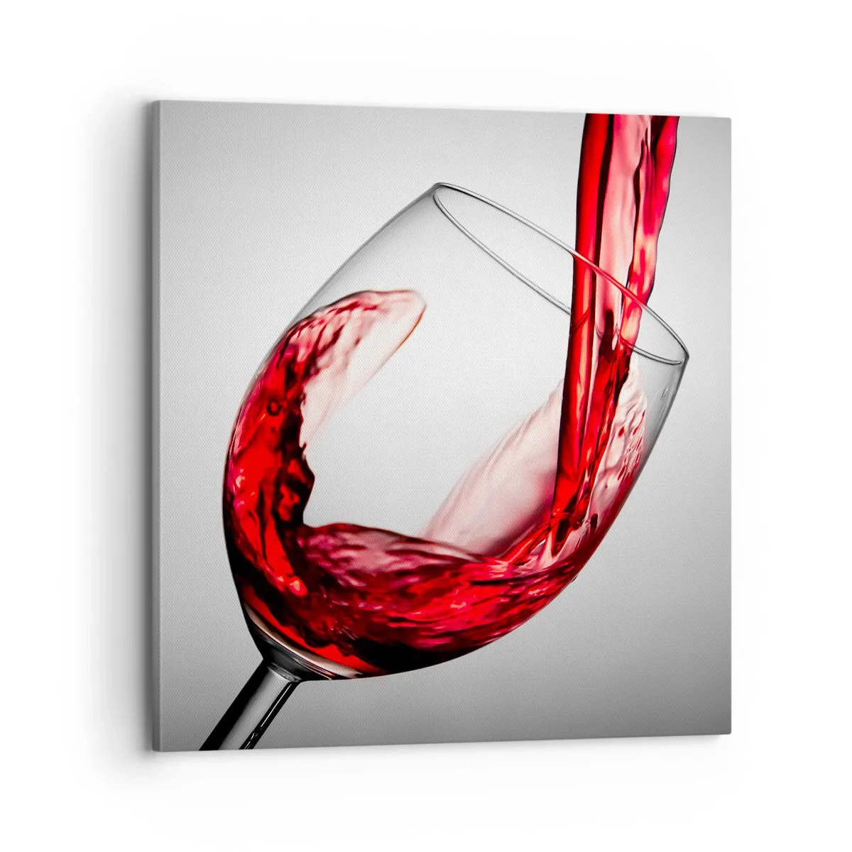 Bild auf Leinwand - Leinwandbild - Farbe – Bewegung – Klang - 70x70 cm