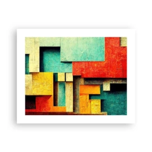 Poster - Festival der rechten Winkel - 50x40 cm