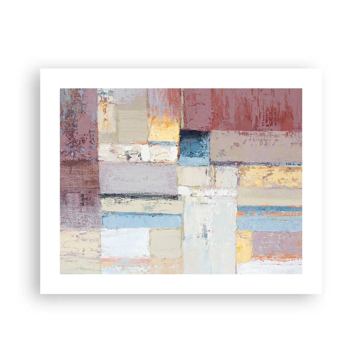 Poster - Ruhe der Geometrie - 50x40 cm