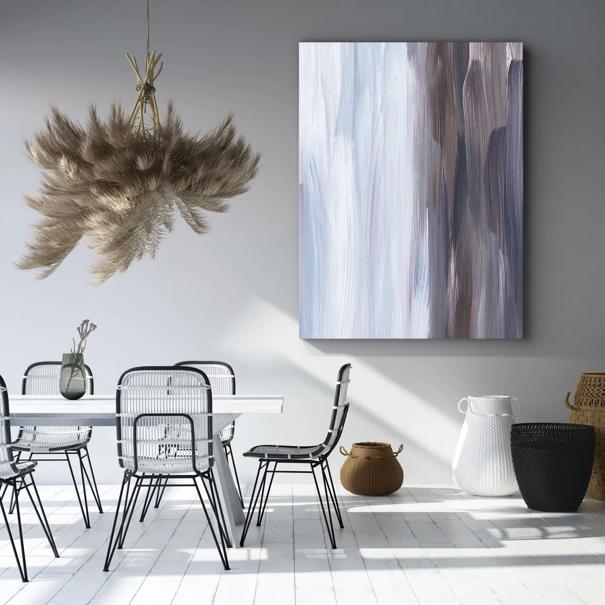 Bild auf Leinwand - Leinwandbild - Elemente: Wasser - 65x120 cm