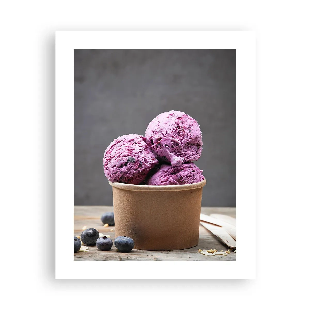 Poster - Süße und Kälte - 40x50 cm