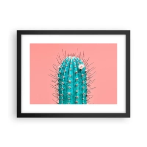 Poster in einem schwarzem Rahmen - Schau einfach hin - 40x30 cm