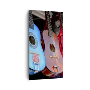 Bild auf Leinwand - Leinwandbild - Lateinische Atmosphäre - 55x100 cm