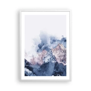 Poster in einem weißen Rahmen - Das sind die Spitzen! - 50x70 cm