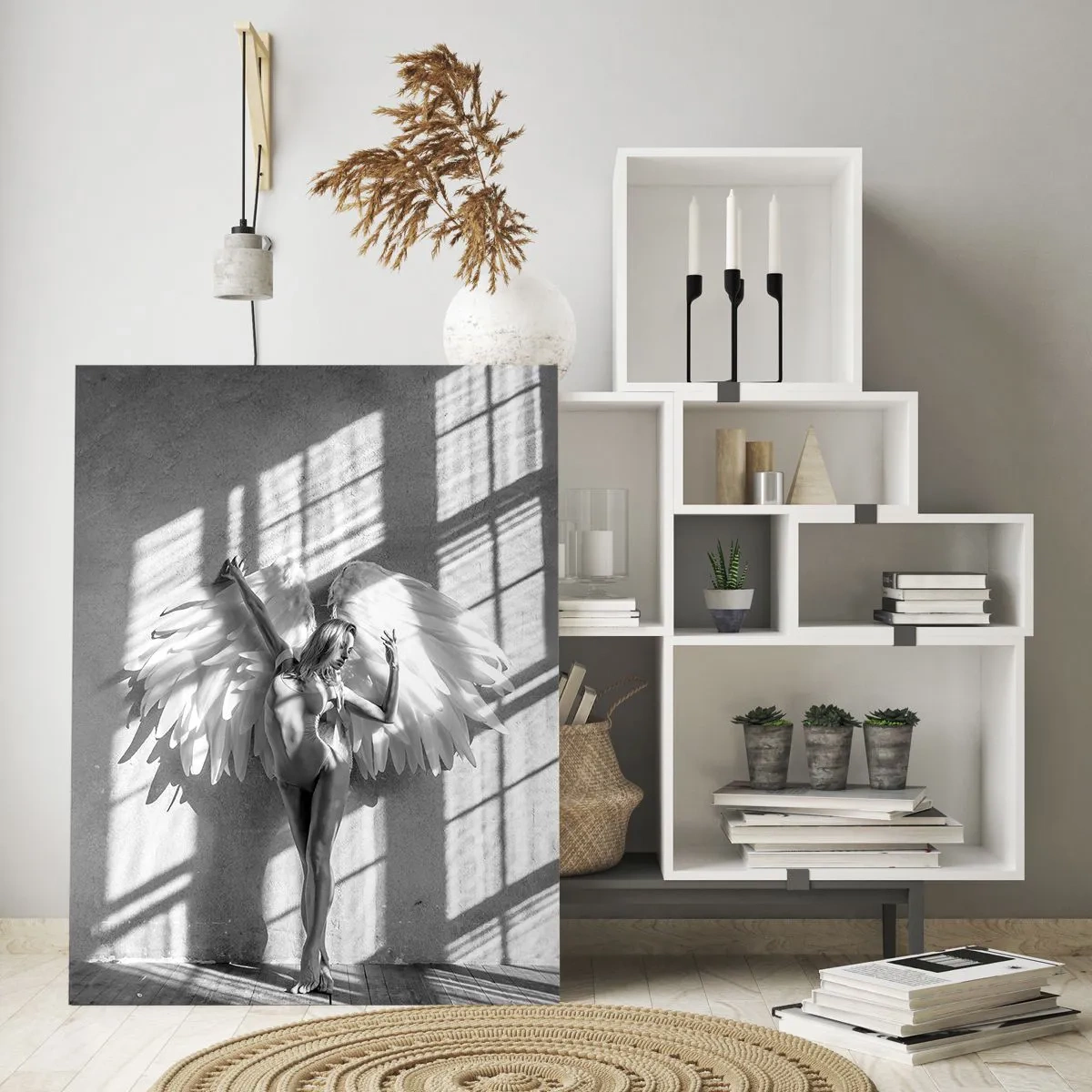 Glasbild - Bild auf glas - Direkt vom Himmel - 80x120 cm