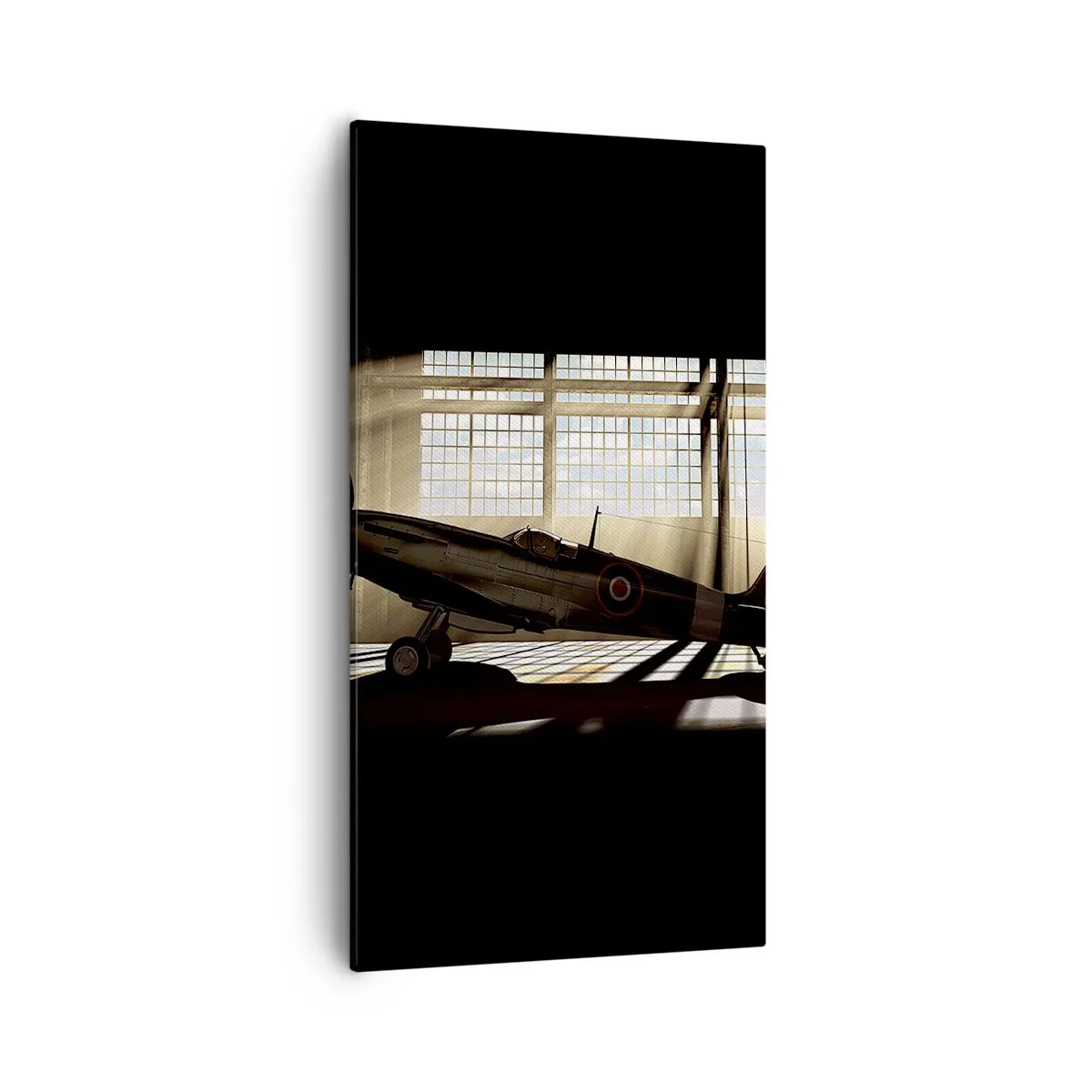 Bild auf Leinwand - Leinwandbild - Die Ruhe eines Kriegers - 55x100 cm