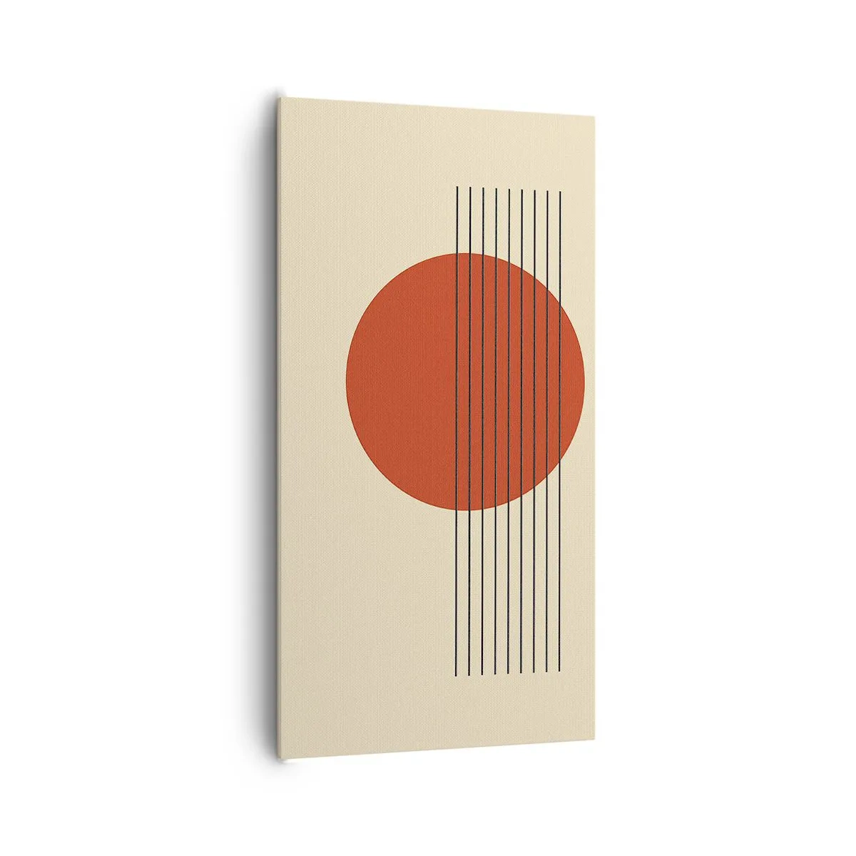 Bild auf Leinwand - Leinwandbild - Immer wieder und weiter - 65x120 cm