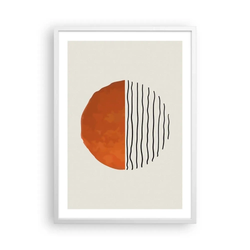 Poster in einem weißen Rahmen - Im japanischen Klima - 50x70 cm