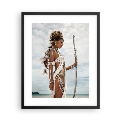Poster in einem schwarzem Rahmen - Königin der Tropen - 40x50 cm