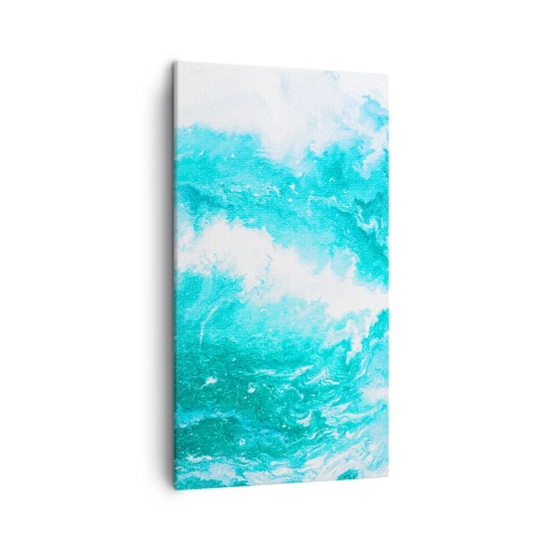 Bild auf Leinwand - Leinwandbild - Im Kern des Elements - 45x80 cm