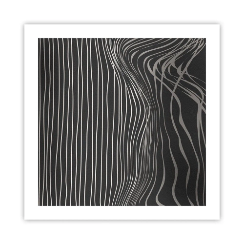 Poster - Rhythmus und Akzent - 50x50 cm