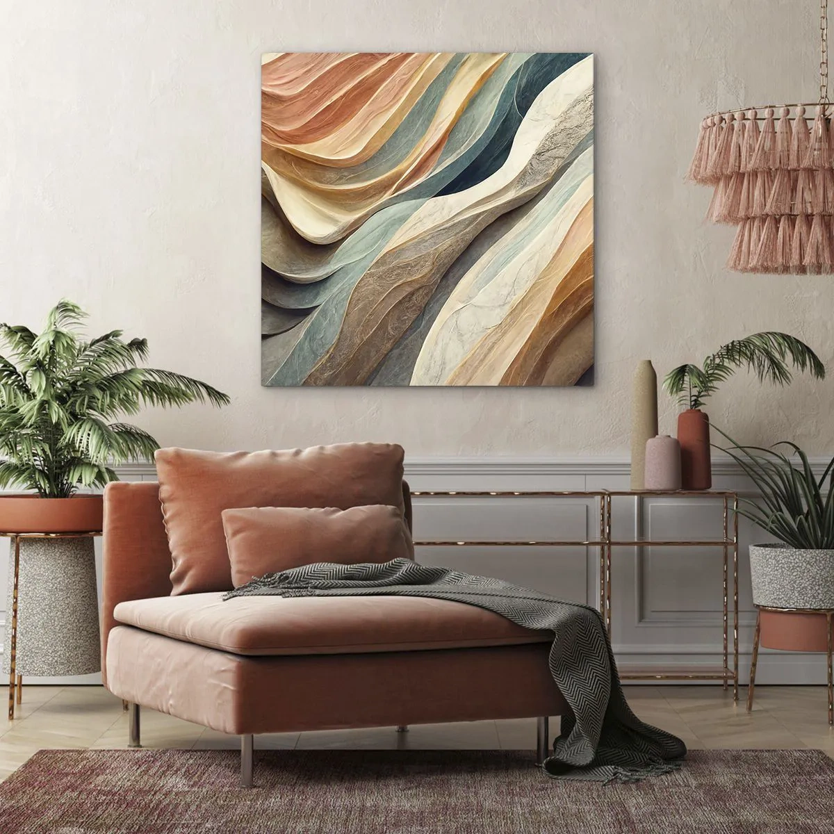 Bild auf Leinwand - Leinwandbild - Moment vor der Veränderung - 60x60 cm