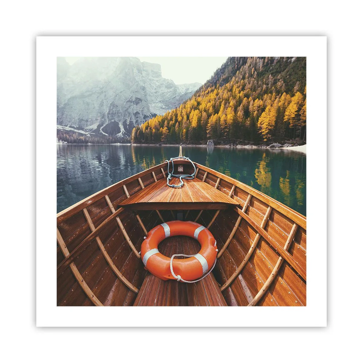 Poster - Bergreise - 50x50 cm