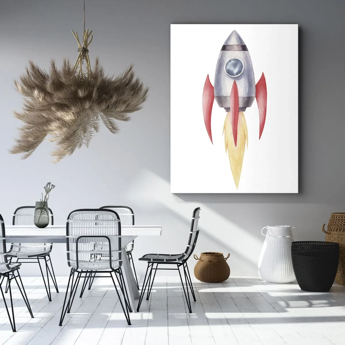 Bild auf Leinwand - Leinwandbild - Höher, schneller, weiter - 65x120 cm