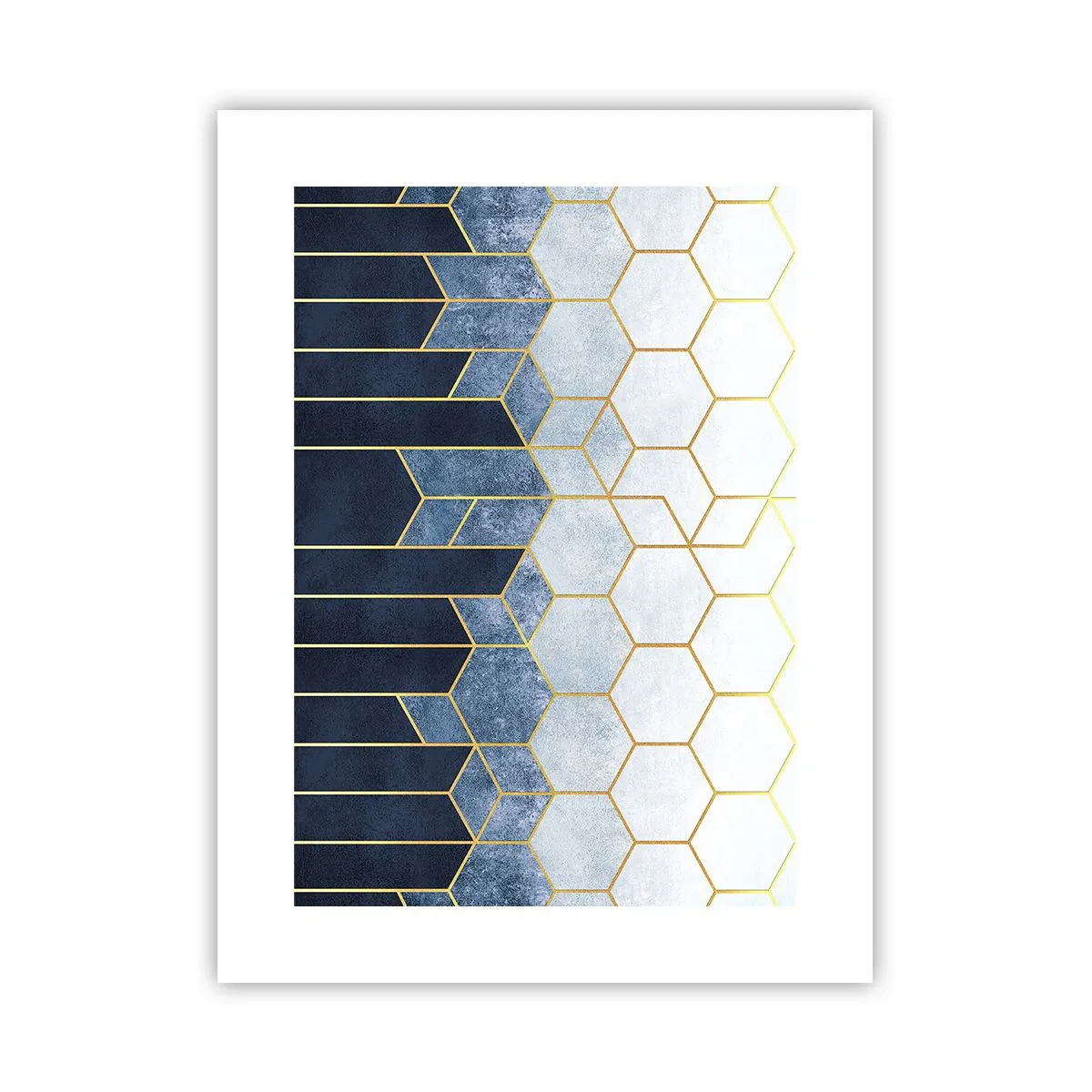 Poster - Komposition im synkopischen Rhythmus - 30x40 cm