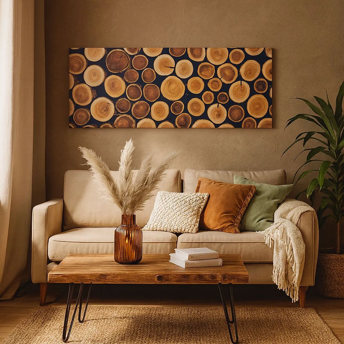 Bild auf Leinwand - Leinwandbild - Wie alt sehe ich aus? - 100x40 cm