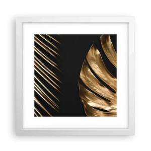 Poster in einem weißen Rahmen - Anders und genauso teuer - 30x30 cm