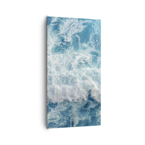 Bild auf Leinwand - Leinwandbild - Freudig und springend - 65x120 cm