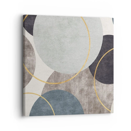 Bild auf Leinwand - Leinwandbild - Rad für Rad - 30x30 cm