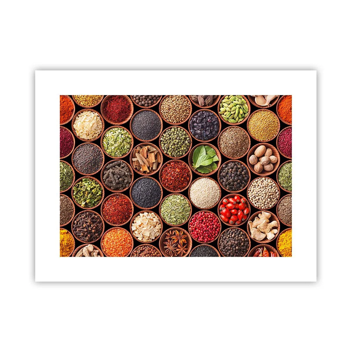 Poster - Alle Aromen der Welt - 40x30 cm