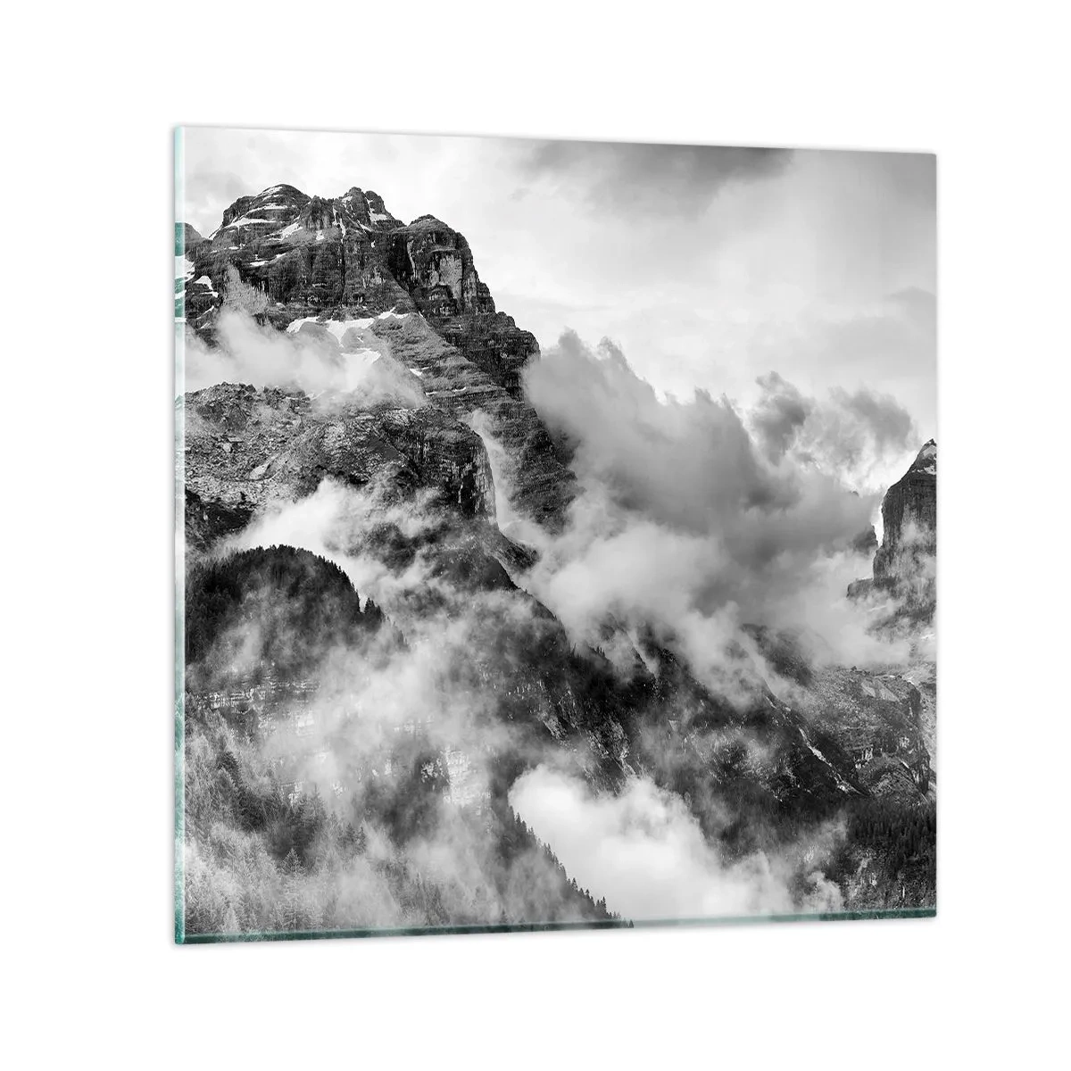 Glasbild - Bild auf glas - Schön und grausam - 60x60 cm