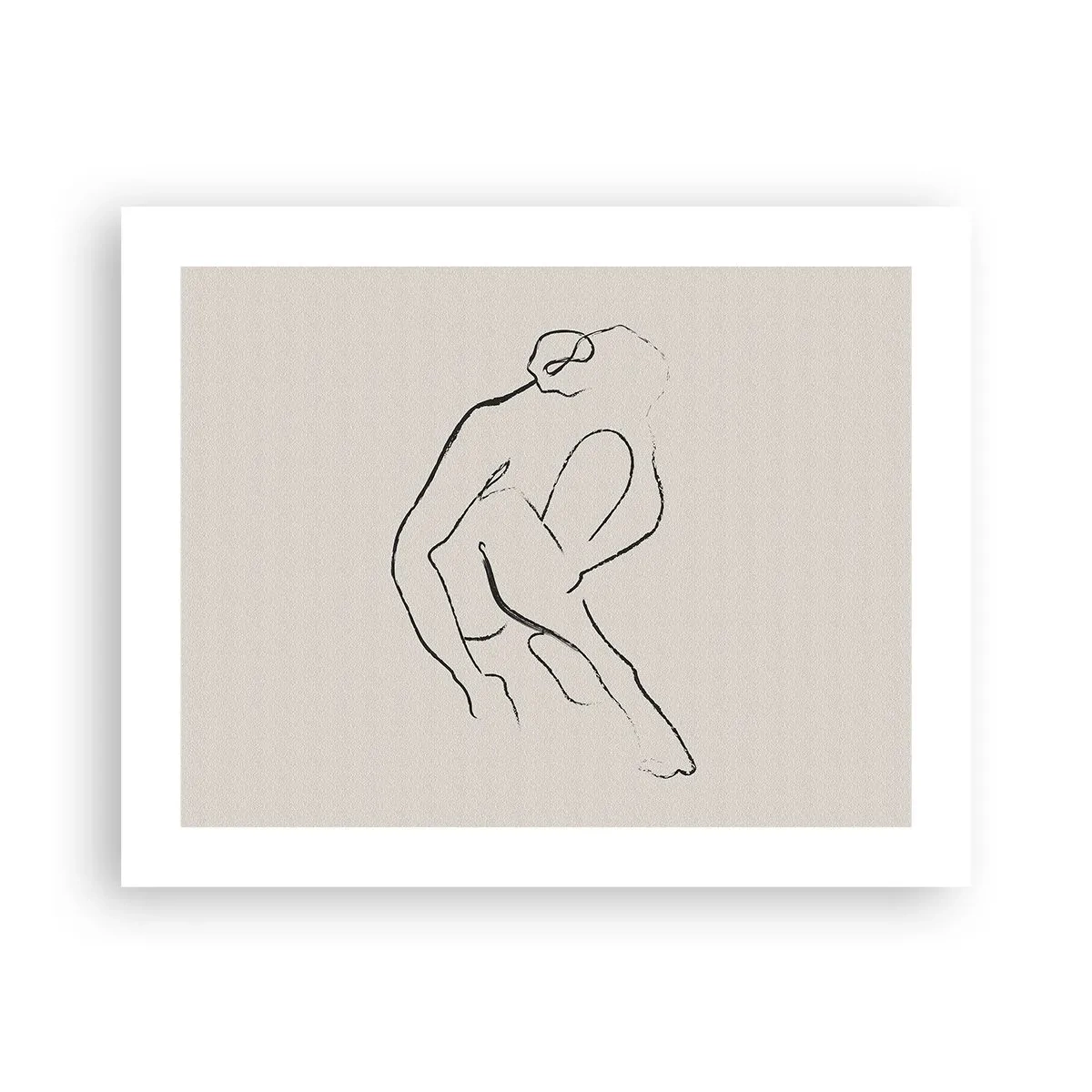 Poster - Intime Skizze - 50x40 cm
