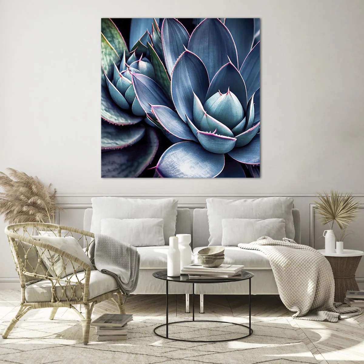 Glasbild - Bild auf glas - Lebenskraft - 70x70 cm