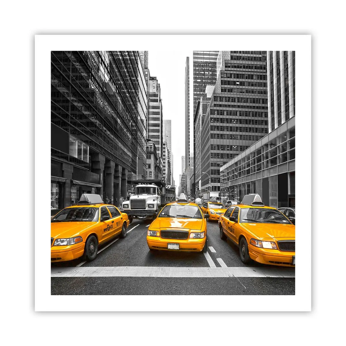 Poster - Wir färben die Stadt - 60x60 cm