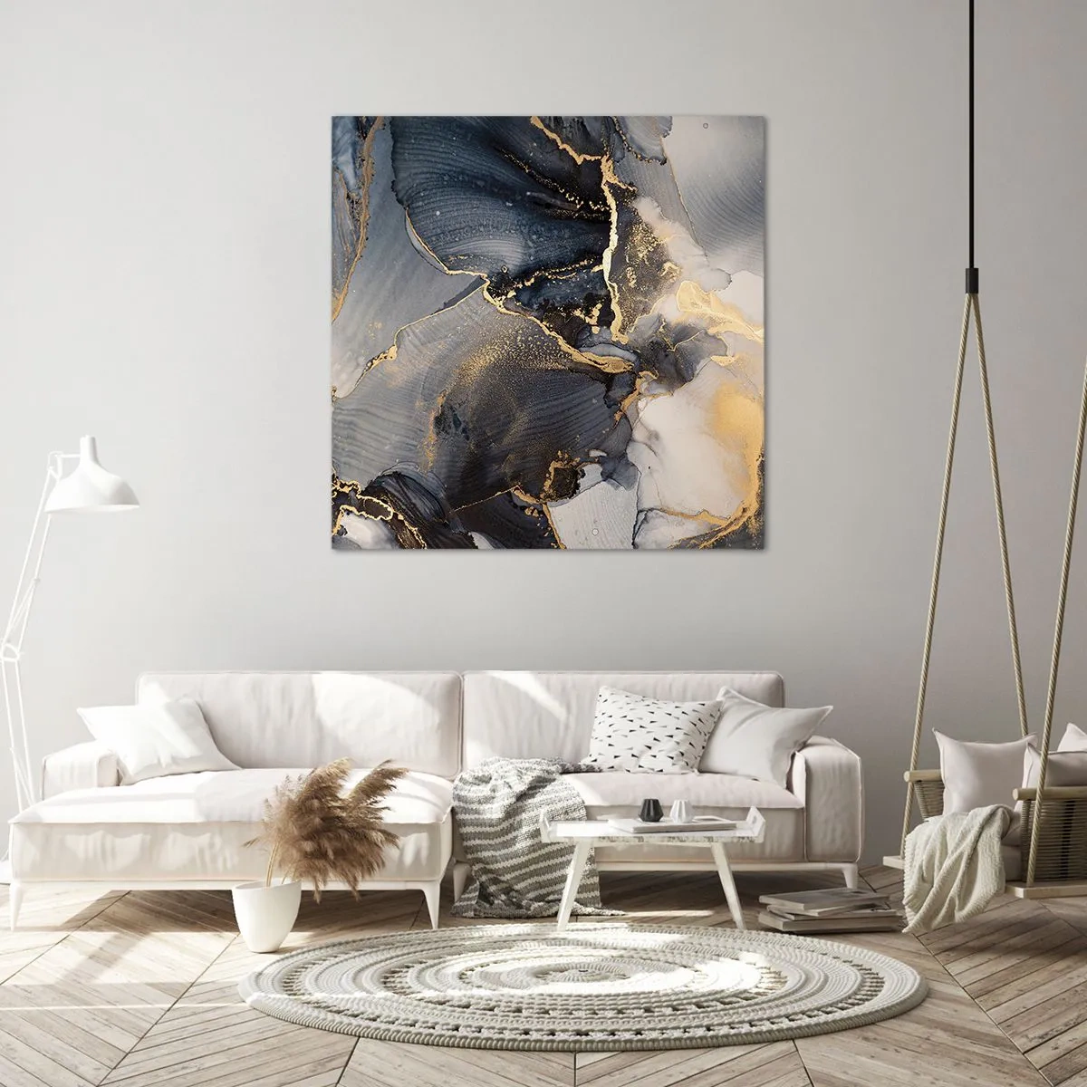 Bild auf Leinwand - Leinwandbild - Leben aus Stein - 60x60 cm