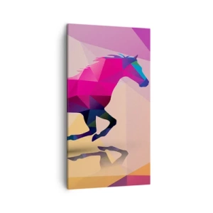 Bild auf Leinwand - Leinwandbild - Kubismus lebt noch - 45x80 cm