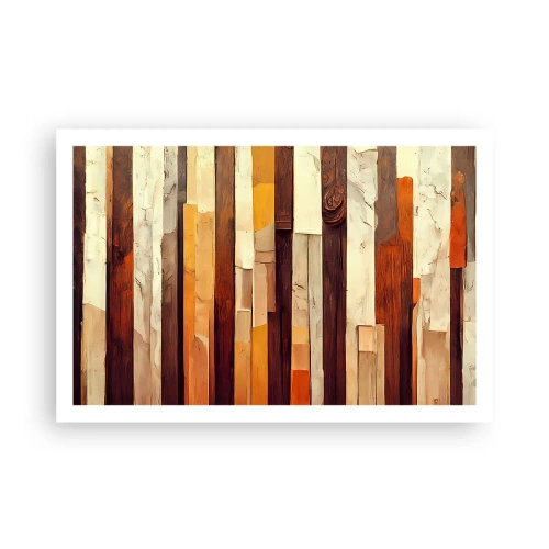 Poster - Hymne der Waldbäume - 91x61 cm