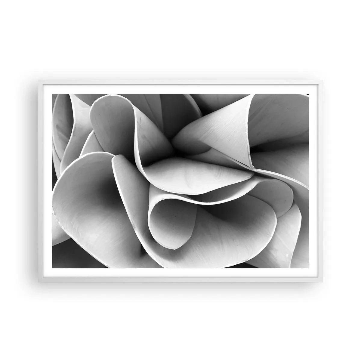 Poster in einem weißen Rahmen - Es passiert im Weltraum - 100x70 cm