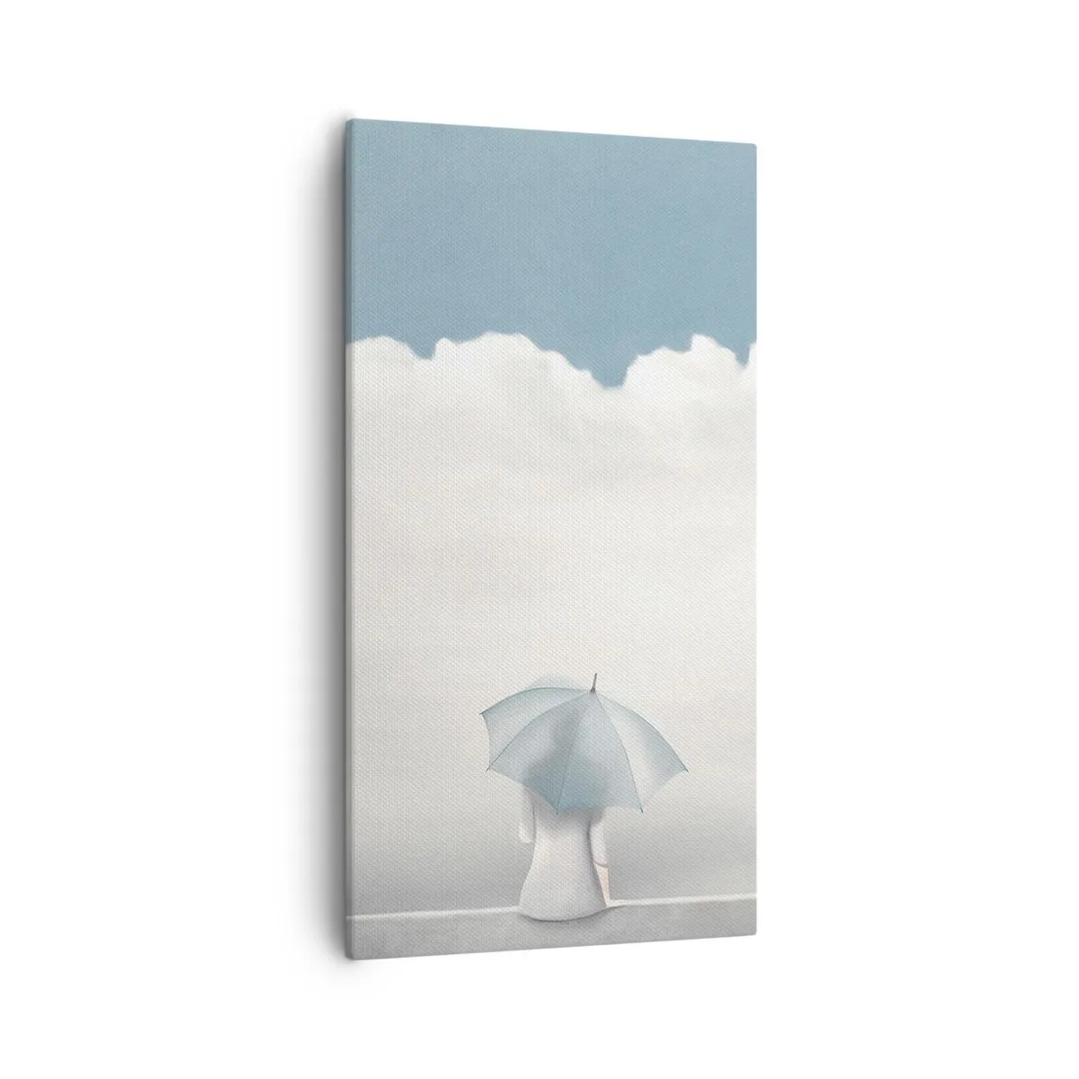 Bild auf Leinwand - Leinwandbild - Am Rande der Realität und Träume - 55x100 cm