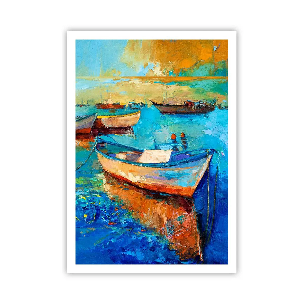 Poster - In der südlichen Bucht - 70x100 cm