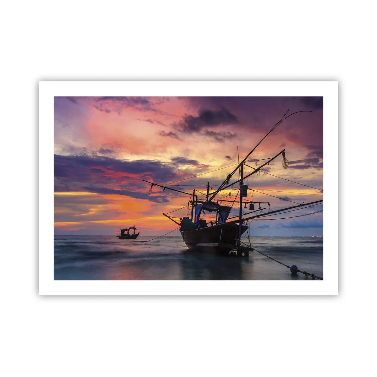 Poster - Exotischer Abend - 70x50 cm