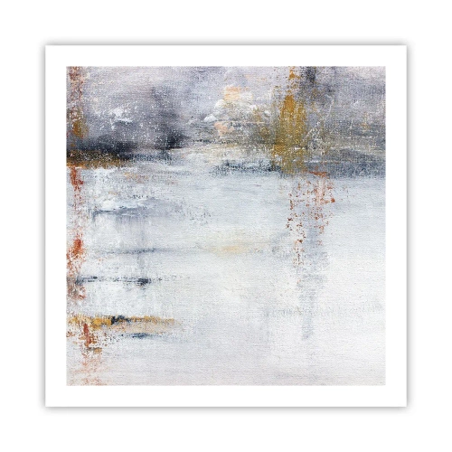 Poster - Hinter dem Luftvorhang - 60x60 cm