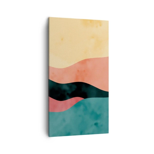 Bild auf Leinwand - Leinwandbild - Konforme Nichtkonformität - 45x80 cm