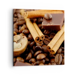 Bild auf Leinwand - Leinwandbild - Konzert der Aromen - 70x70 cm