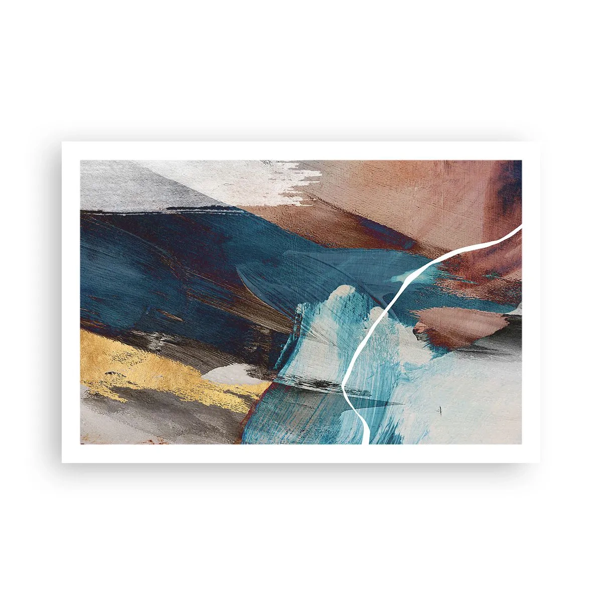 Poster - Großzügig und mit Energie - 91x61 cm
